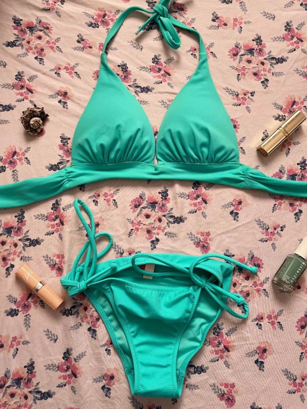 Victoria's Secret Cute Cyan Swimsuit (XS)